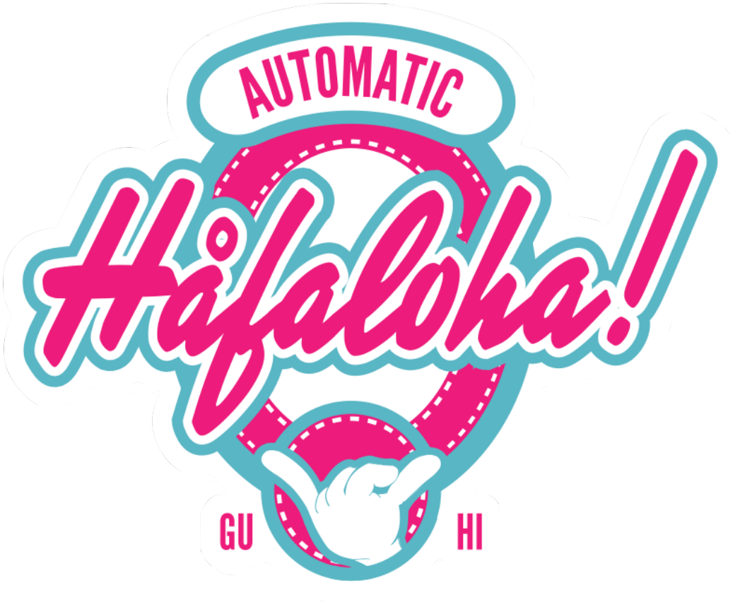 Automatic Sticker, from Håfaloha