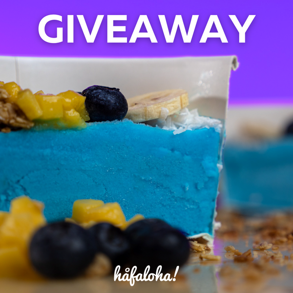 Blue Spirulina Bowl Giveaway — Terms & Conditions