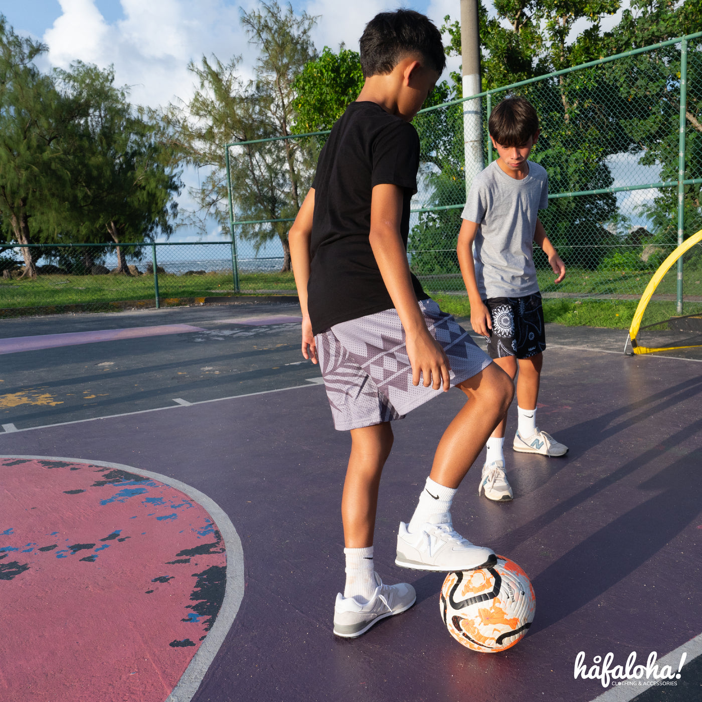 Peaked Basketball Shorts Men Grey