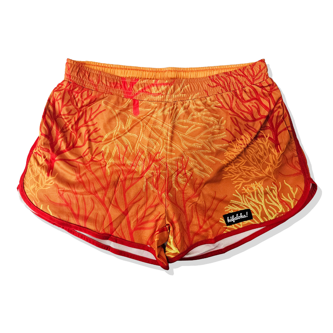 Fire Coral Shorts Ladies