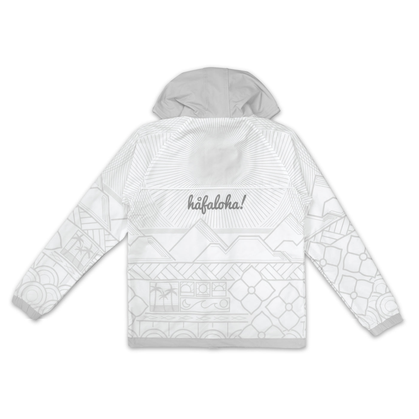 Geo Island Windbreaker - Adult