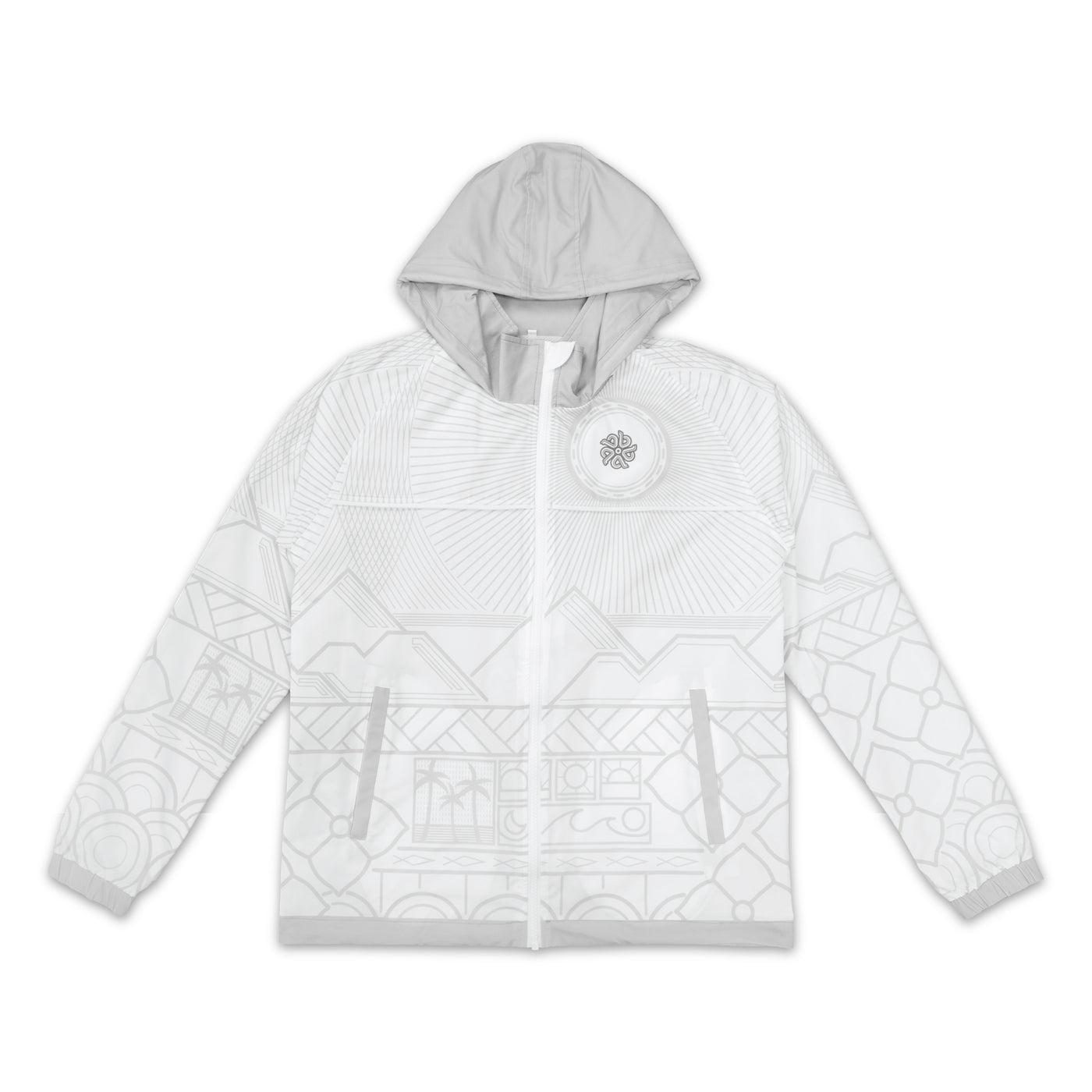 Geo Island Windbreaker - Adult