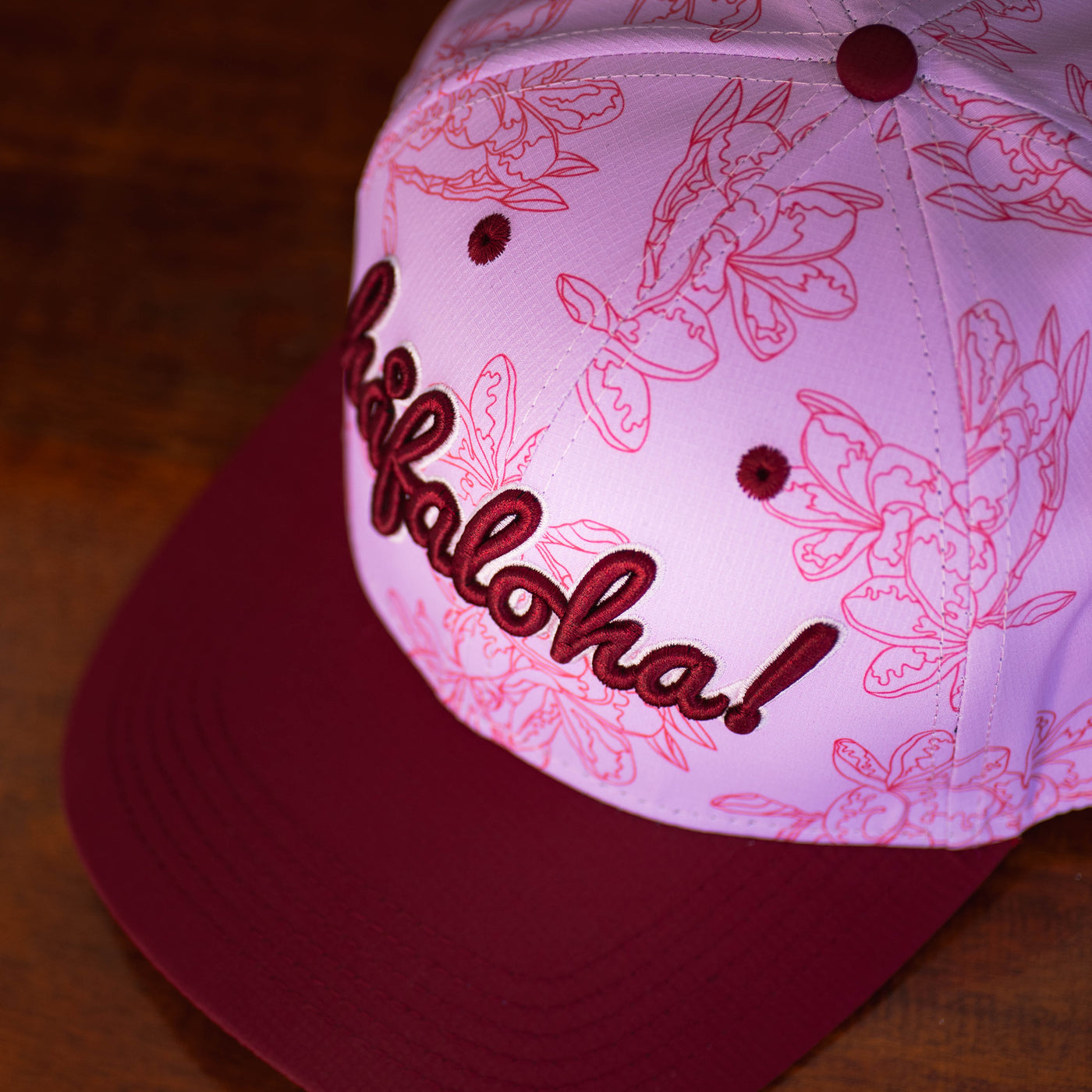 Plumeria Golf Snapback