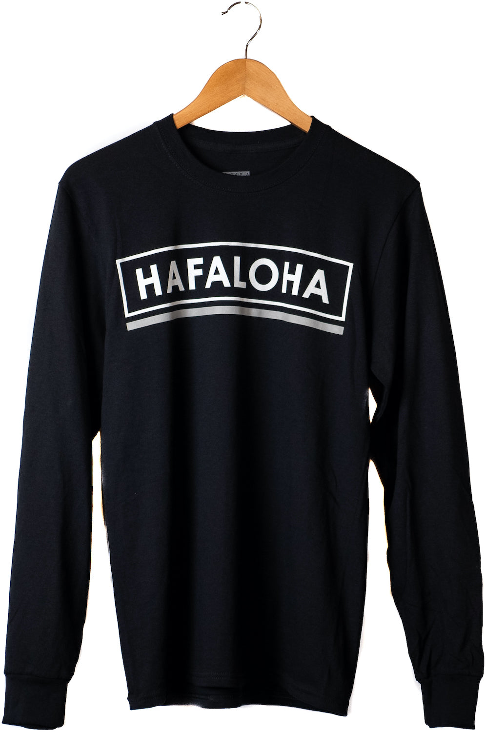 "Be Bold" design, Black long sleeve, adult front