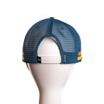 Beach Love Trucker Mesh Snapback (Back)