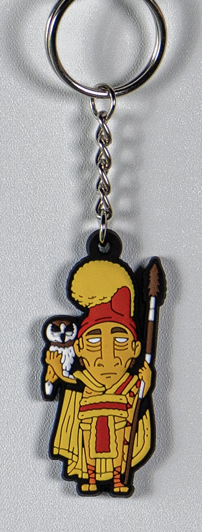 Kamehameha Rubber Keychain from Håfaloha