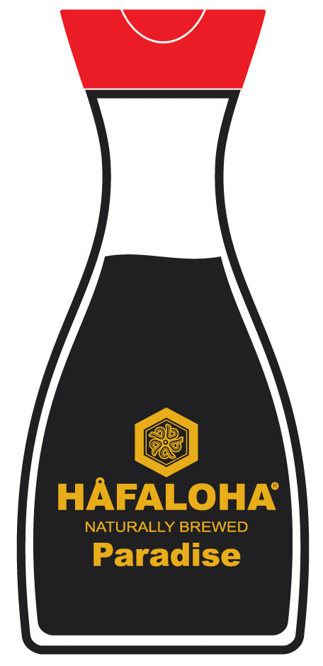 Black Soy Sauce Sticker, from Håfaloha