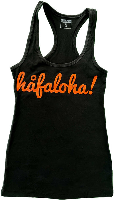 "High Viz" design, black tank, front