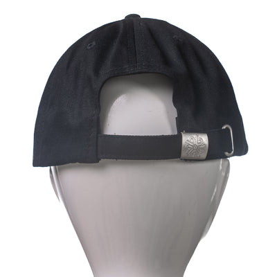 Black "Iconic Bold Dad Cap," Back, by Håfaloha