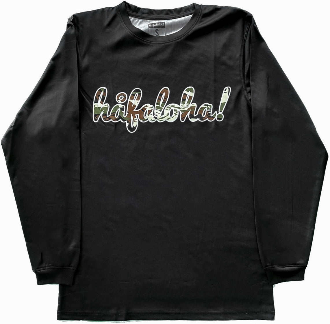 "Incognito" Design, Long Sleeve, Black, Front