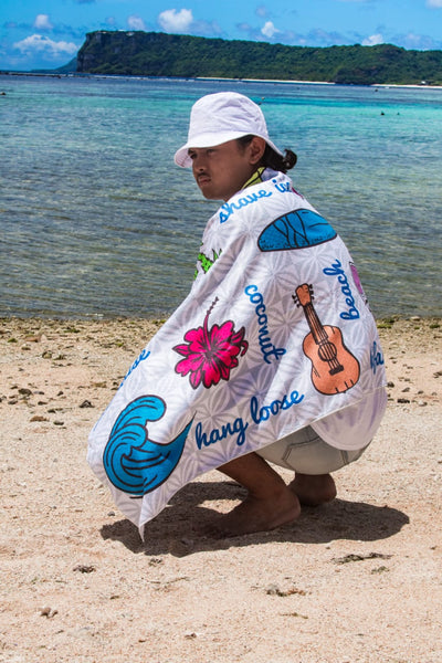 Vintage Tourist Beach Towel