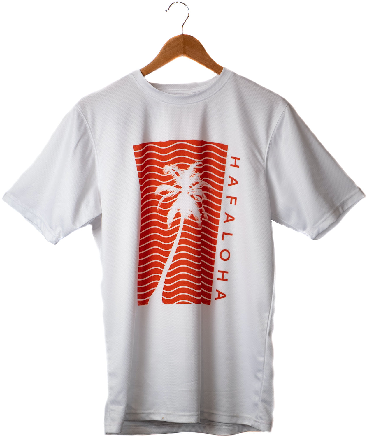 "Vacay" design, White tee, front